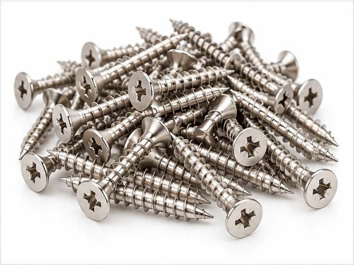 Dry Wall Screw – Nickel Finish (13mm–75mm)