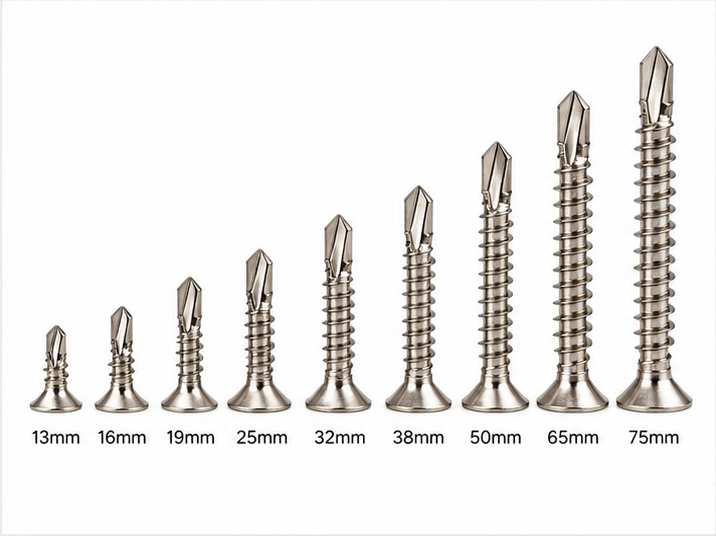 Self Drilling Screw – Flat Head (13mm–75mm)