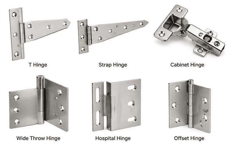 SS Hinges